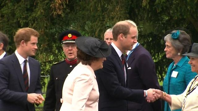 CBS This Morning : Pop Culture: Royal princes open wounded vet center