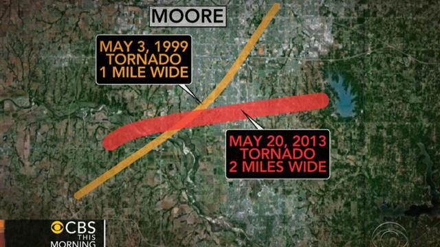CBS This Morning: Oklahoma tornadoes: Is 2013 worse than 1999?
