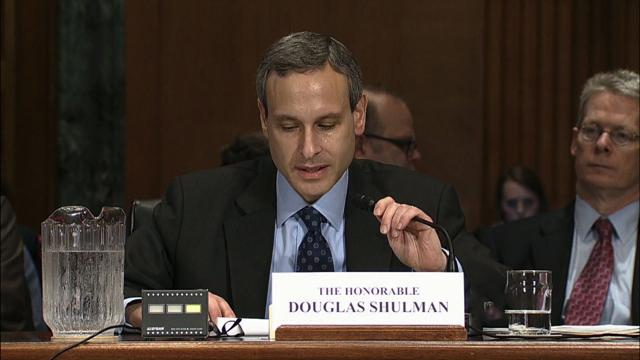CBS Evening News: Former IRS commissioner expresses regret