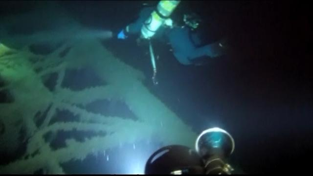 RAW VIDEO: WWII German shipwreck found in Black Sea