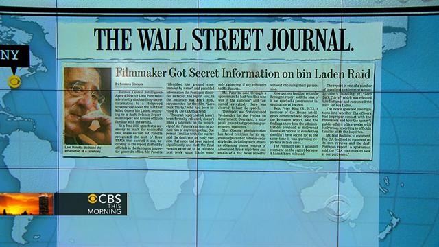 CBS This Morning What's Hot: Headlines: Did Panetta reveal top secret info to 