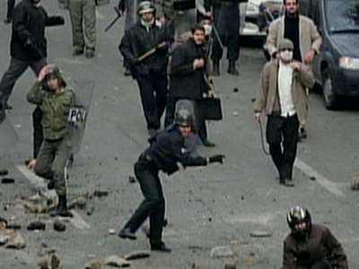 Iranian Crackdown on Protests