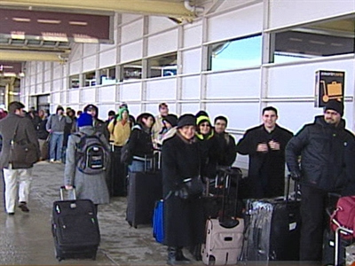 Winter Storm Travel Tie-Ups