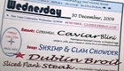 Soup Kitchen&sbquo;  $1&sbquo;100 Caviar