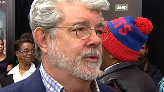 George Lucas, Cuba Gooding Jr talk 