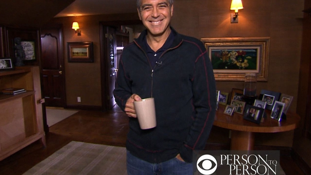 "Person to Person": Clooney behind the scenes