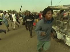 Violence Sweeps Johannesburg