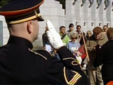 WWII Vets At D.C. Memorial
