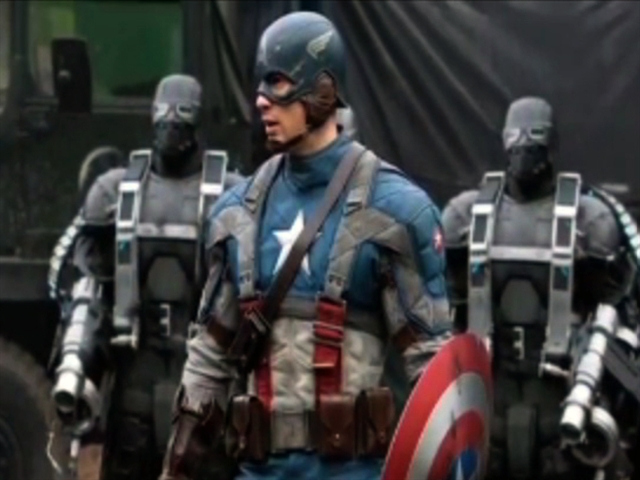 Hollywood braves heat for "Captain America"