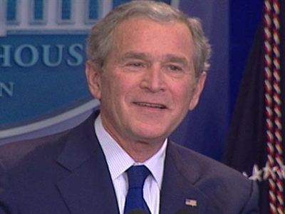 Bush Addresses Critics