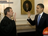 Obama Up And At 'Em