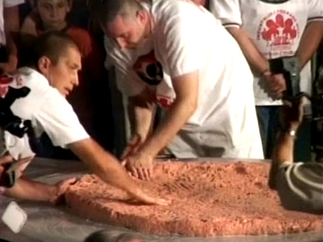 Whopping Burger Weighs 94 Lbs.