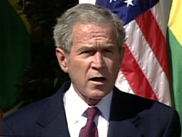 Bush On Wall Street's Woes