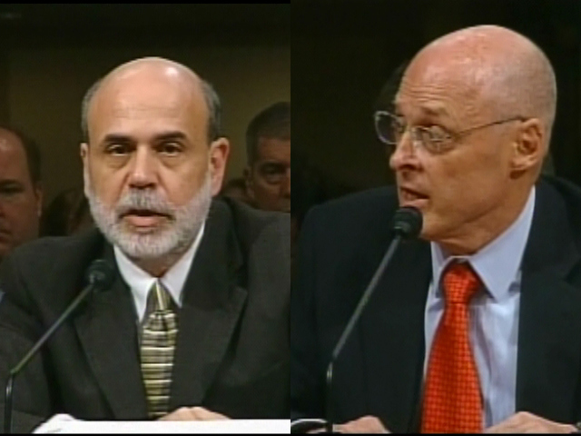 Bernanke, Paulson Push Congress