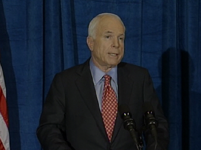 McCain Faults Obama