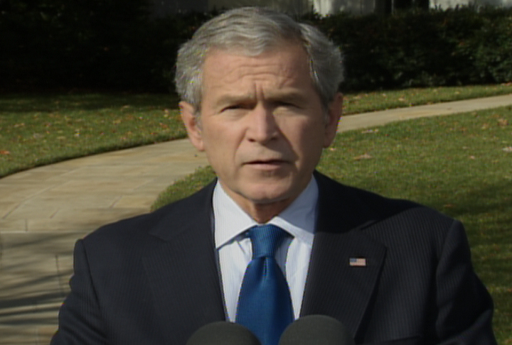 Bush Concerned About Automakers