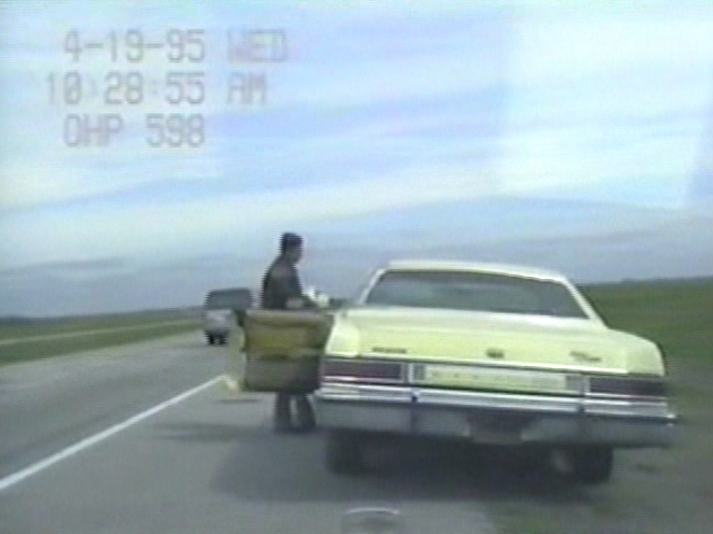 McVeigh's Dash Cam Arrest