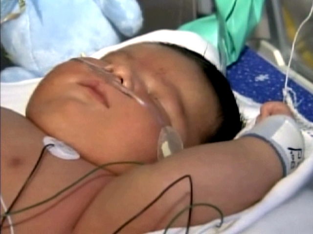 Heavy Delivery: 14 lb. Newborn