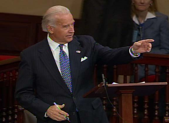 Biden's First Senate Visit