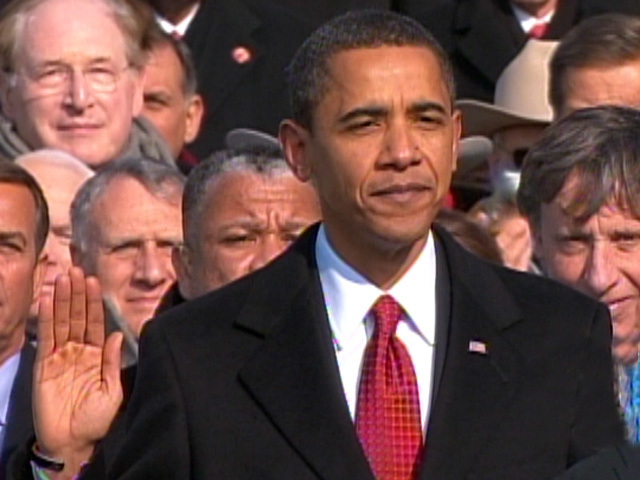 President Obama Takes Oath