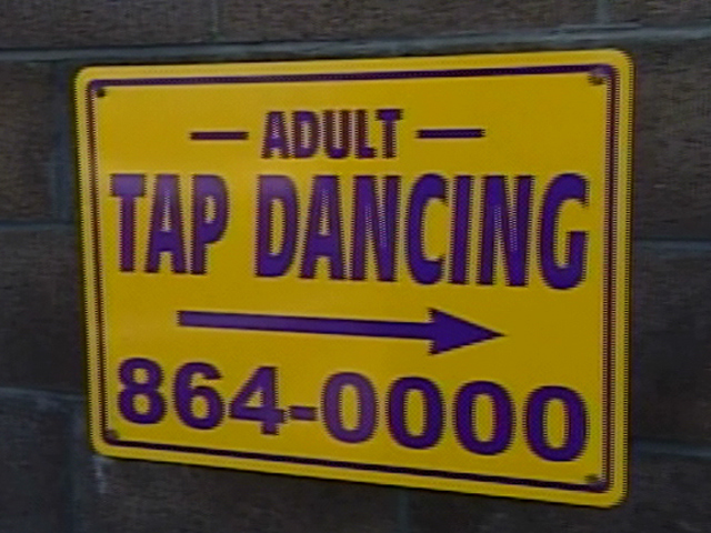 Tap Dancing, Not Lap Dancing
