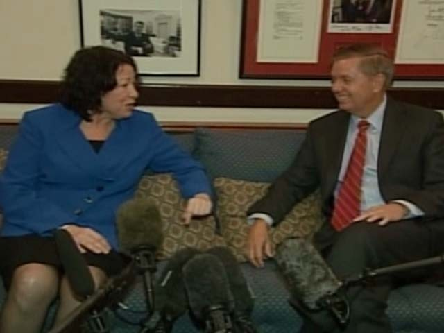 Sotomayor Meets With Graham