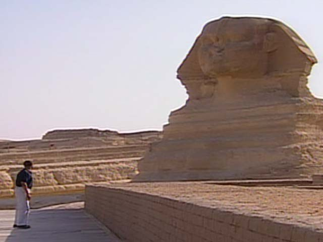Obama Visits The Sphinx
