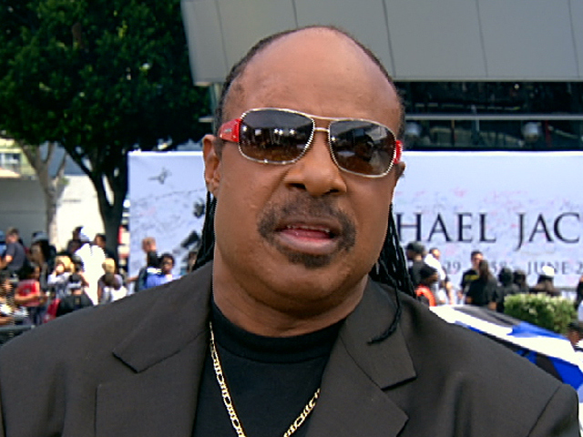 Stevie Wonder On Jackson