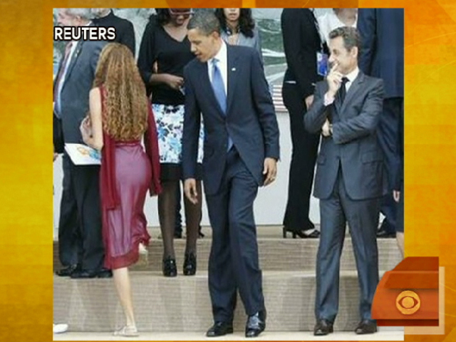 What Is Obama Looking At?