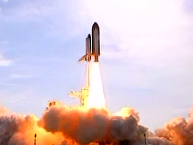 Shuttle Endeavour Launches