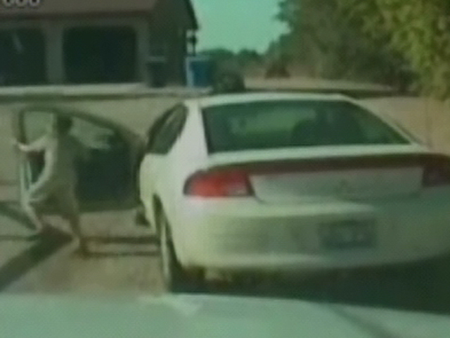 7-Year-Old Drives Car