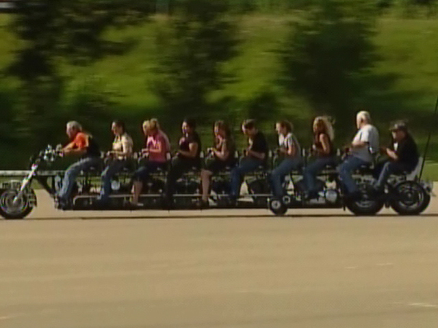 10-Seater Harley Davidson