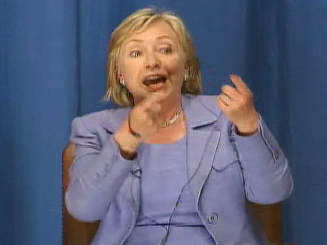 Hillary Snaps At Student