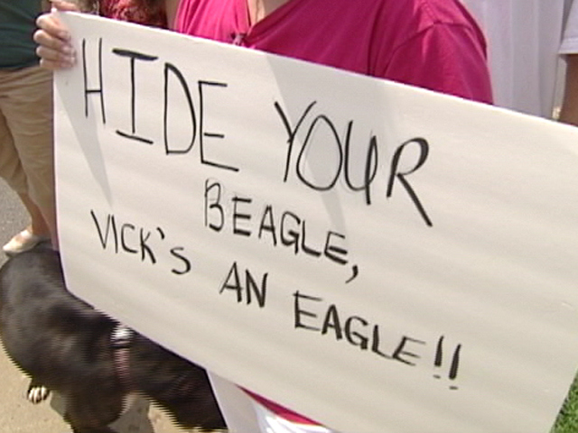 Crowd Reacts to Vick's Return