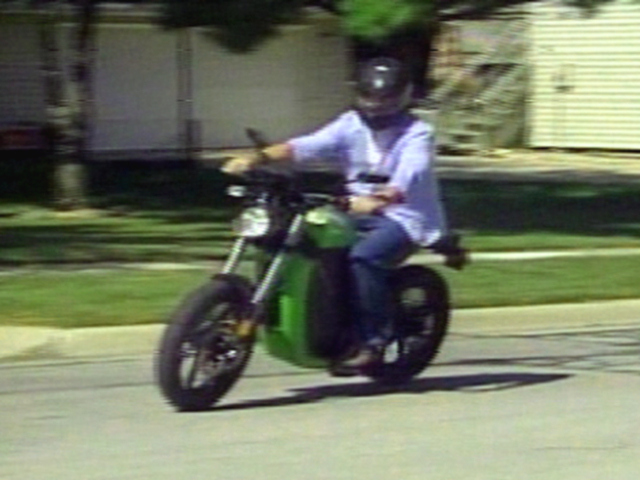The 100% Electric Motorcycle