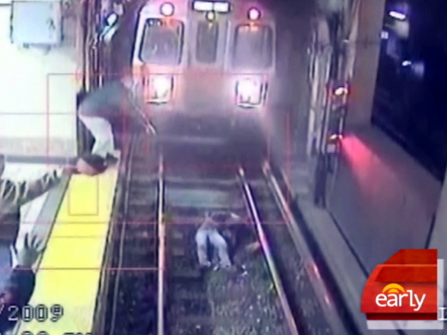 Woman Falls Onto Subway Tracks