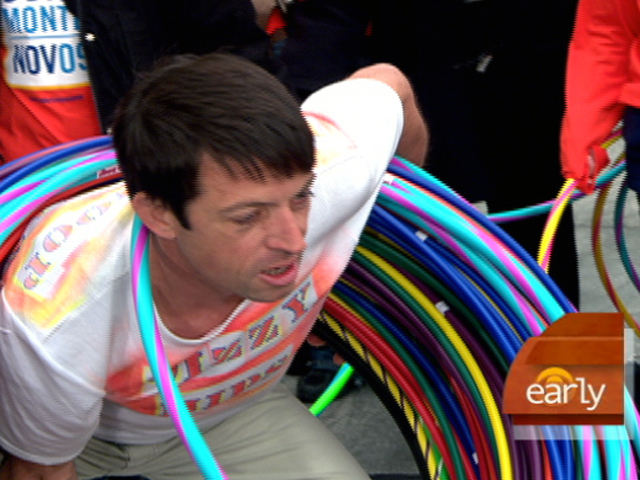 Hula-Hooping the Most Hula Hoops