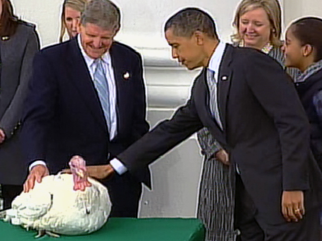 Obama's First Turkey Pardon