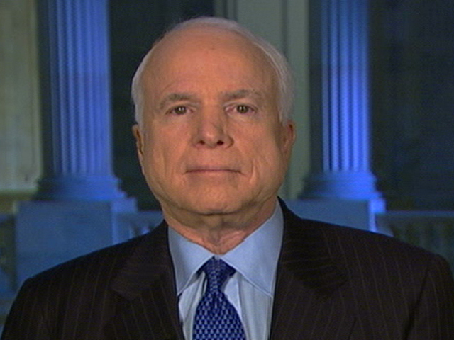 McCain Takes on Obama Strategy