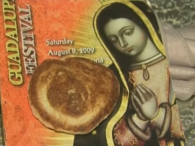 Virgin Mary Likeness on Pancake