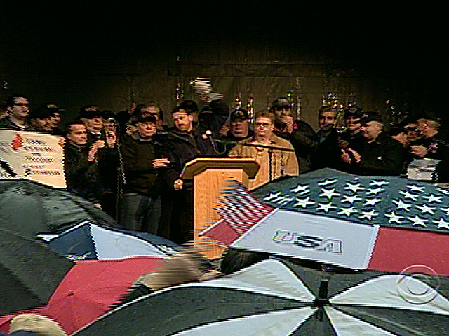 Protesting N.Y. Terror Trials