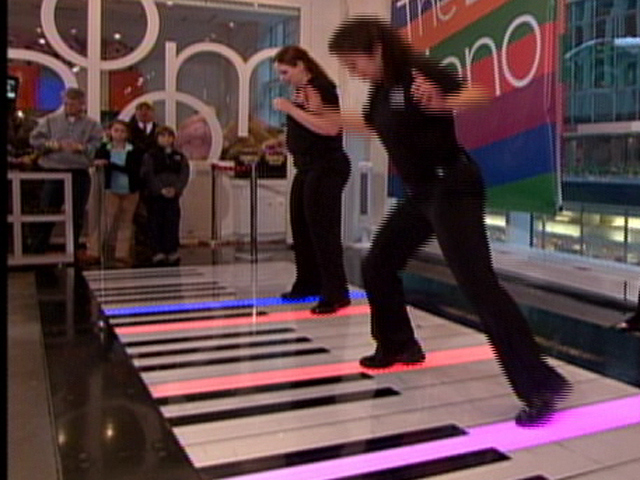 Playing the 'Big Piano'
