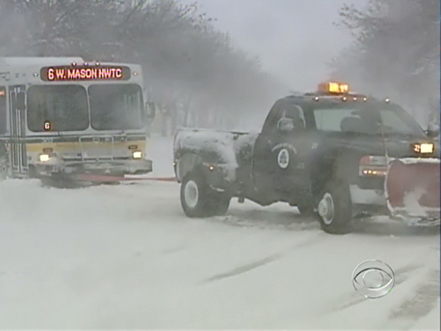 Midwest Storm Leaves Bitter Cold