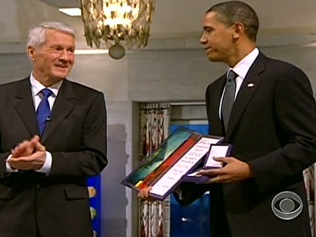 Obama Accepts Nobel