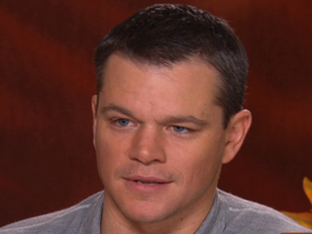 Matt Damon  Talks 'Invictus'