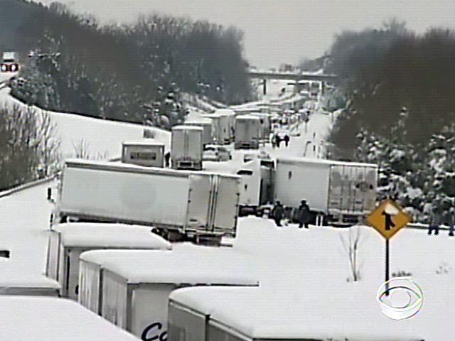 Storm Halts Holiday Travel