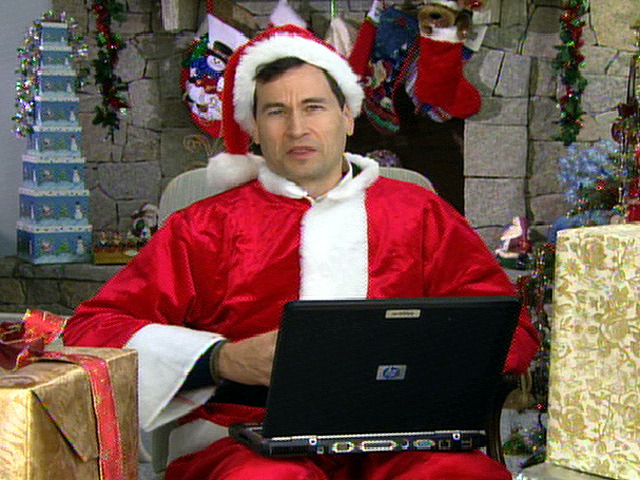 Techno-Claus Gift Rhyme