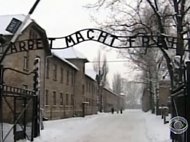 Stolen Auschwitz Sign Found