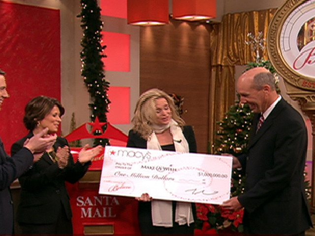 Macy's $1 Million Donation
