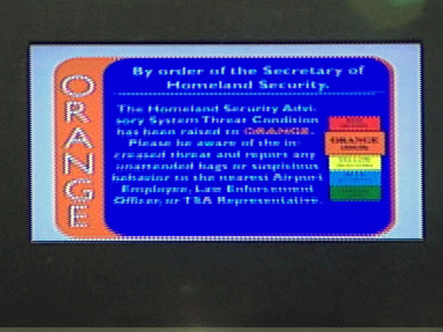 Tightened Airport Security